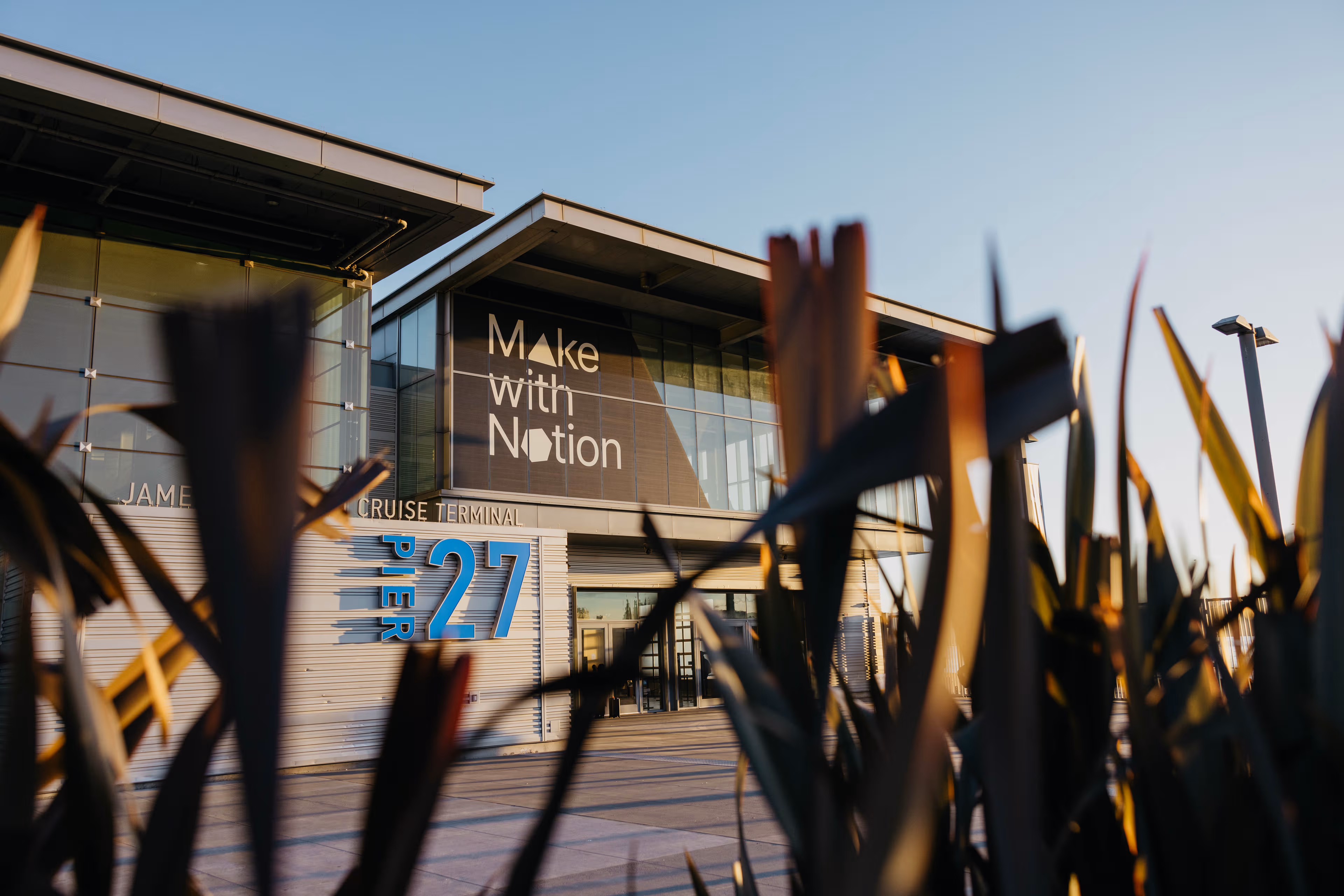 Outside Pier 27